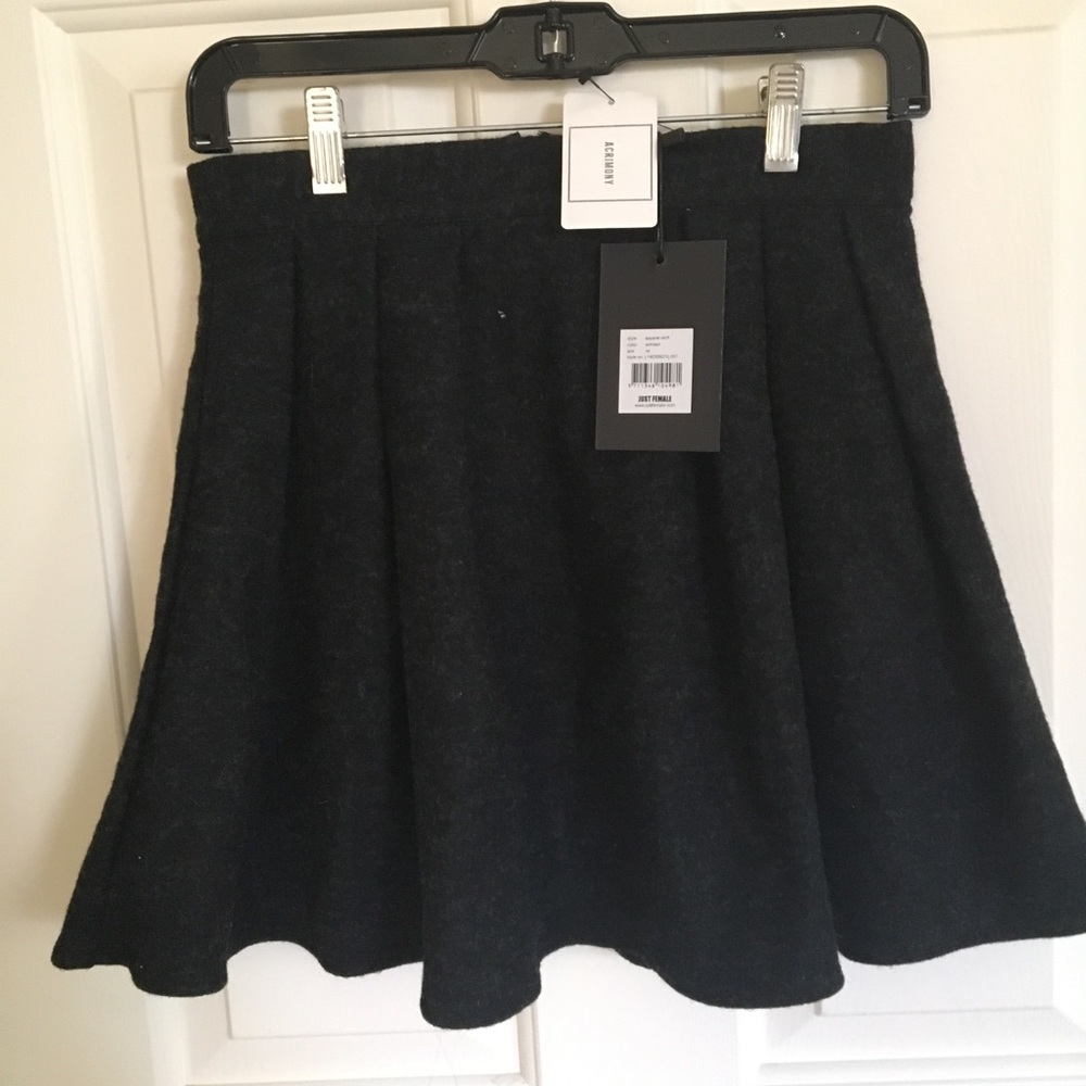 Just female wool skirt NWT